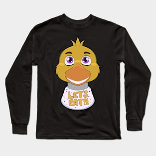 Chica Fan Design Long Sleeve T-Shirt